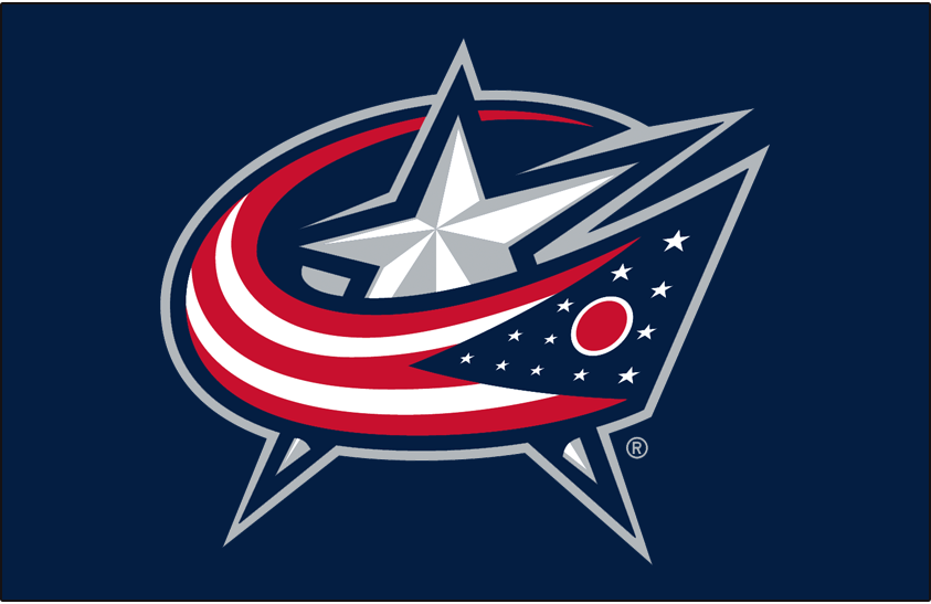 Columbus Blue Jackets 2007-Pres Primary Dark Logo iron on heat transfer